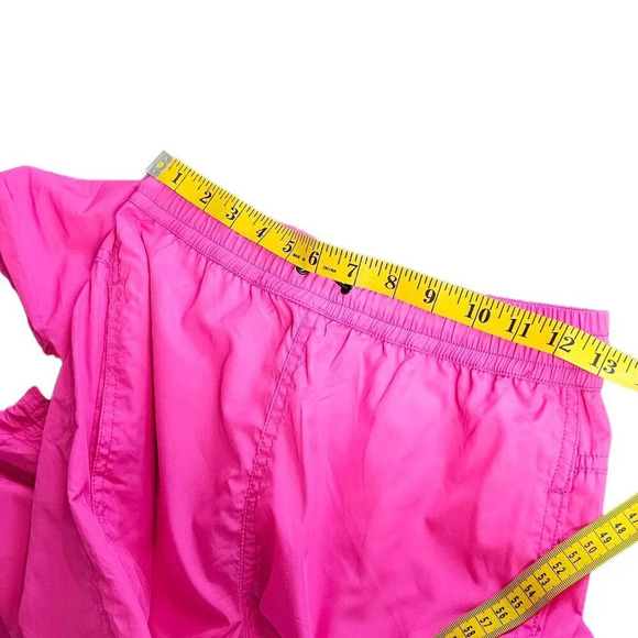 Aritzia TNA Parachute Cargo Wind Pants  Size XS Hot Pink Toggle Waist Joggers - Picture 9 of 13